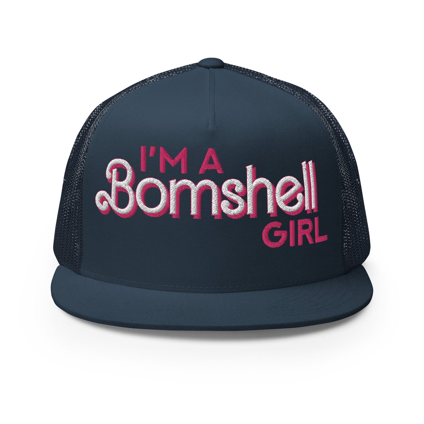 Bomshell Girl Trucker Cap